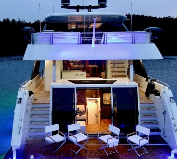 Superyacht VOYAGER Stern