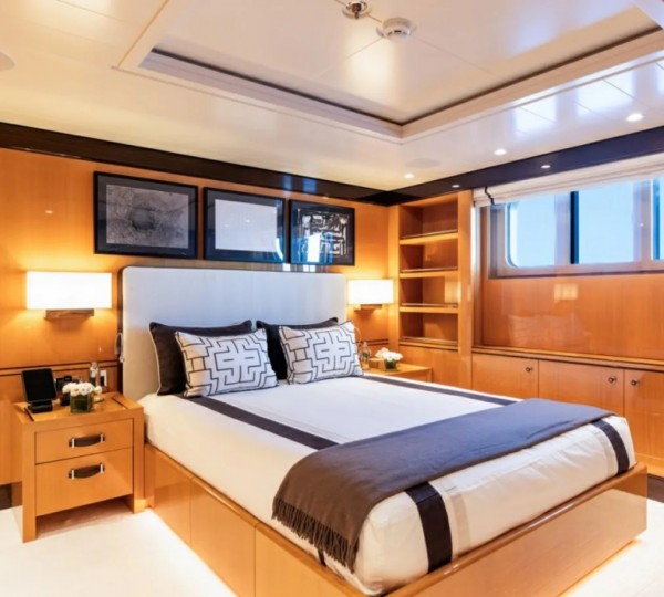 Yacht Interior Master Cabin