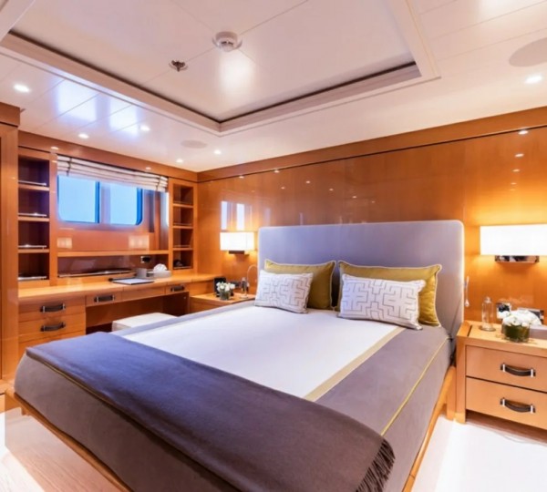 Yacht Interior Master Cabin