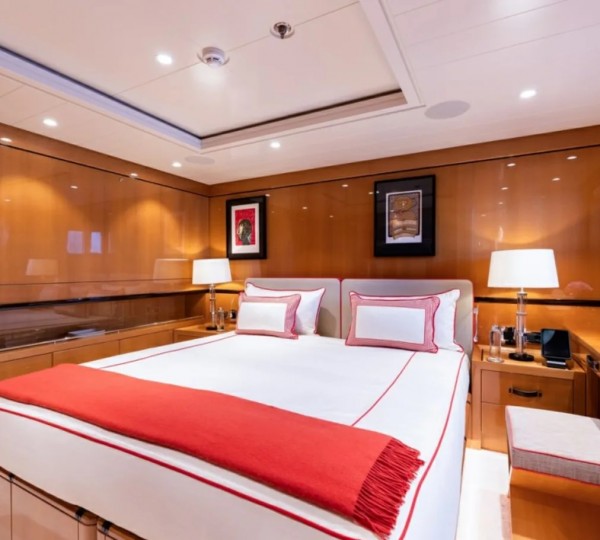 Yacht Interior Master Cabin