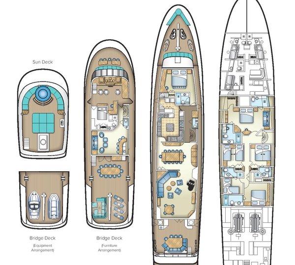 130 SWEET ESCAPE DeckPlans 201801