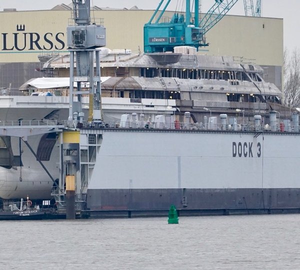 140m Project Redwood Under Build At Lurssen 