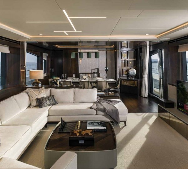 Sophisticated main salon