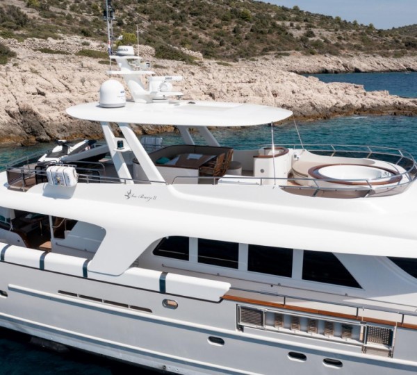 View of the sun deck