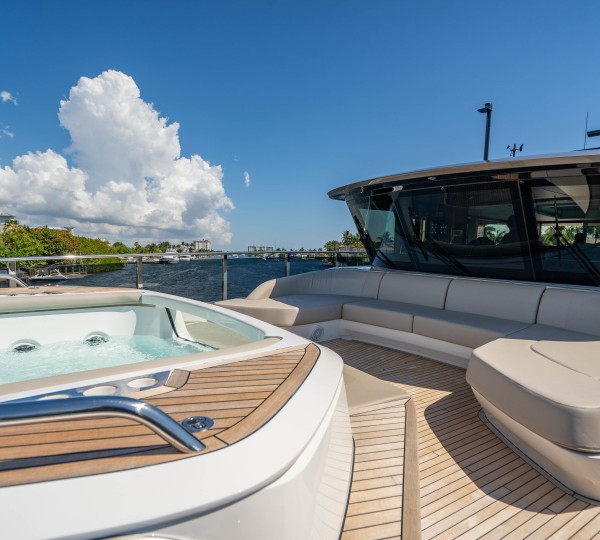 Comfortable deck furnishings