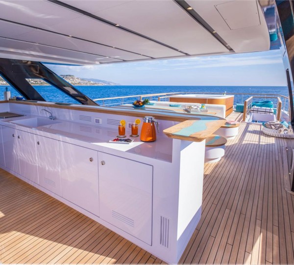 Flybridge forward view