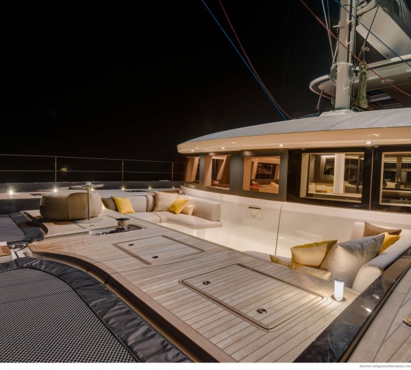 Foredeck night time