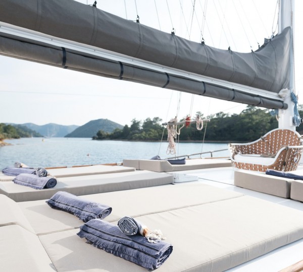 Great sun bathing spaces