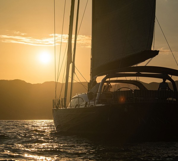 Sunset sailing