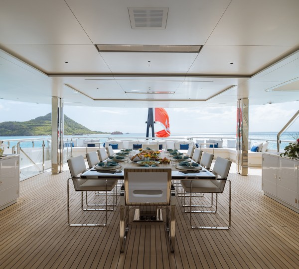 Bridge deck view aft