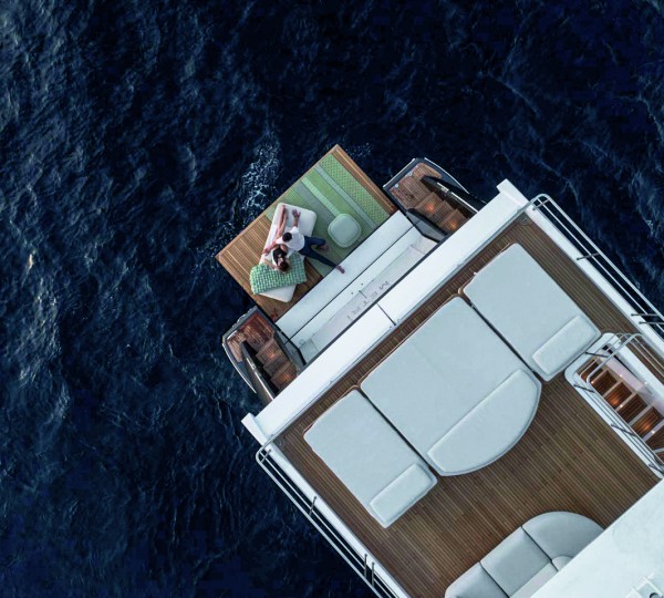 Swim platform beach club