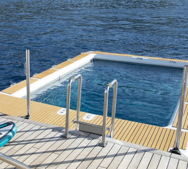 The Marina deck swimming pool