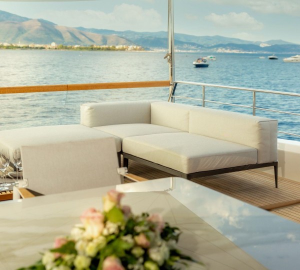 View from the flybridge