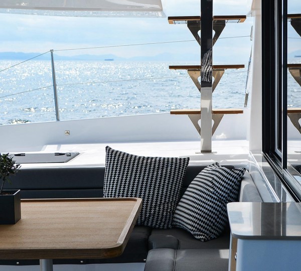 Open views from the aft deck