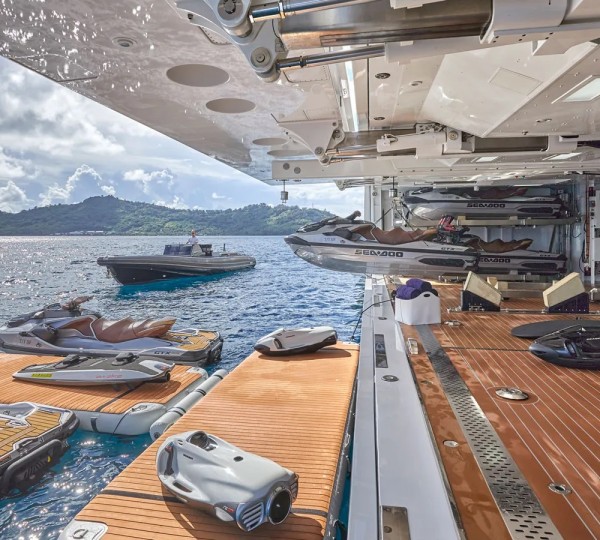 Selection of water toys