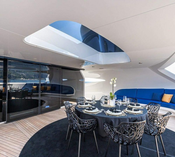 Upper deck aft - private master terrace