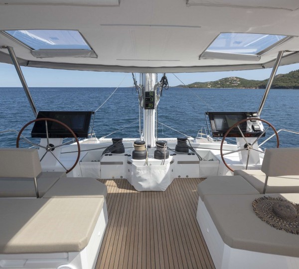 Flybridge view forward