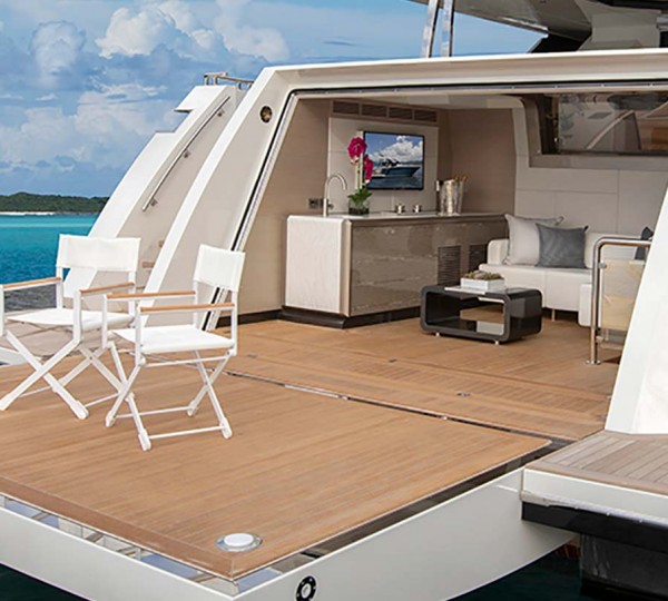 Impressive beach club