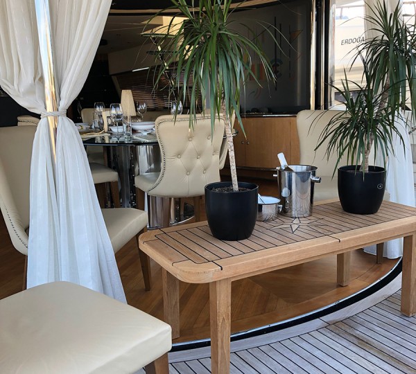 Beautiful teak decking