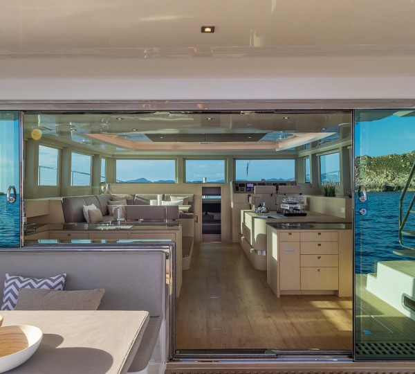 View into the main salon