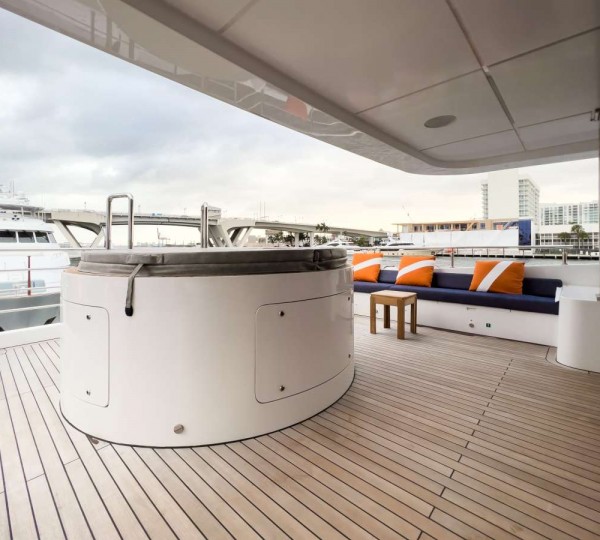 Bridge deck jacuzzi