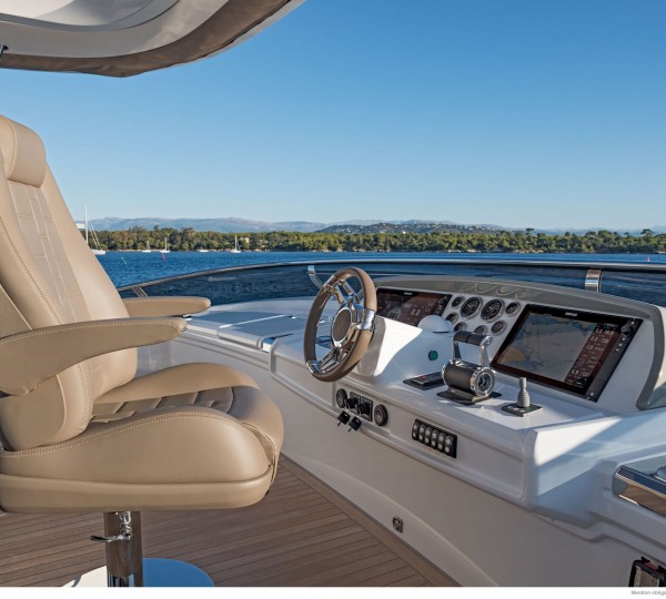 Flybridge helm controls