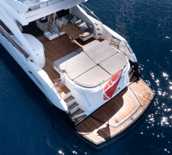 Aerial View Of Aft Deck