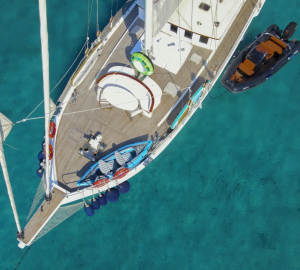 Aerial View Of The Foredeck