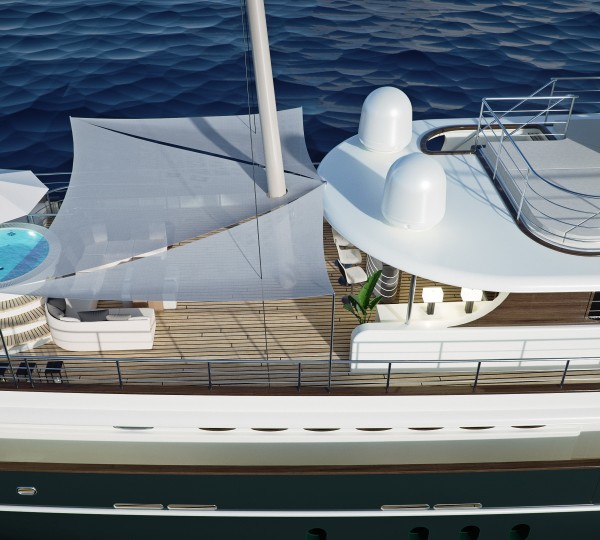 Aerial View Of Undeck Including Jacuzzi