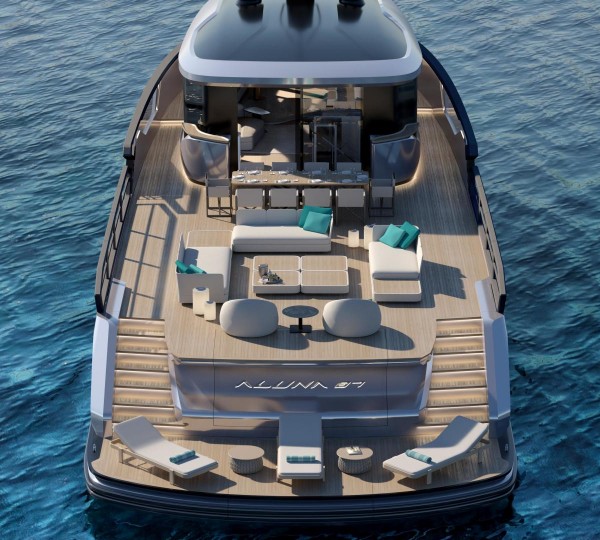 Aft View With Lounge Set Up