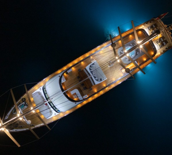 Aerial View Of LOVE STORY At Night