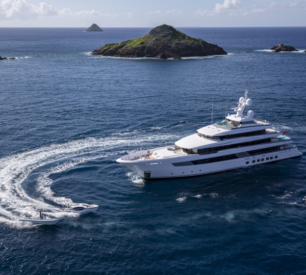 At Anchor With Tender And Toys