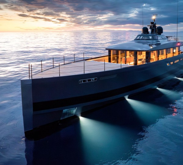 At Night With Water Lights