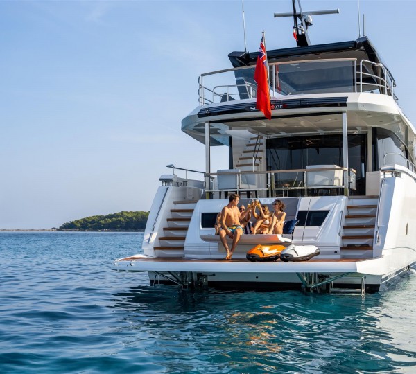 Beach Club Area With Unique Sunbed