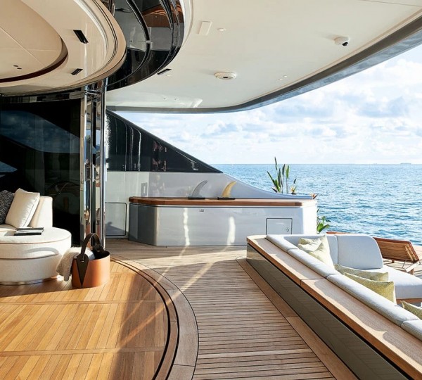 Main Salon Leading To The Aft Deck