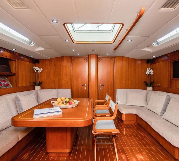 Main Salon With Dining And Lounge