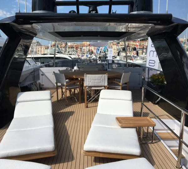 Sun Beds On Sun Deck