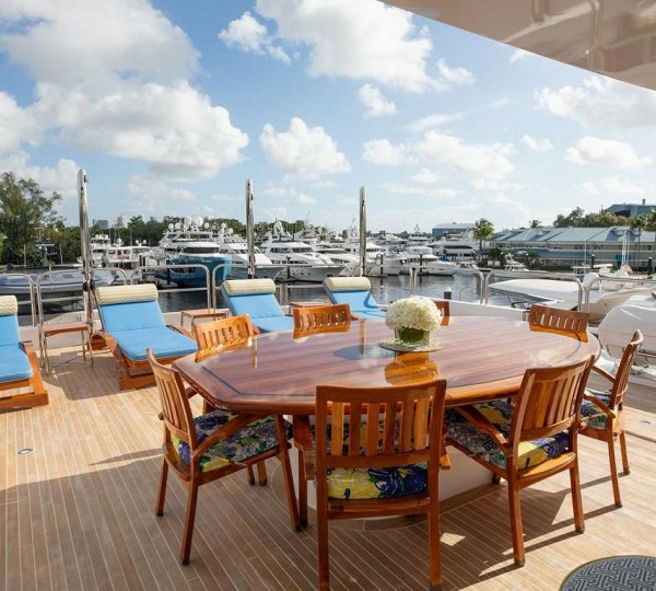 Sun Deck Dining And Sun Loungers