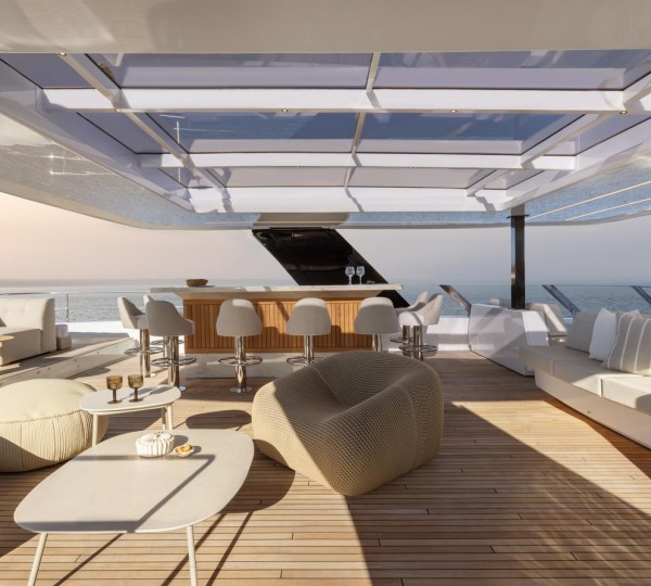 Sun Deck On Board Superyacht GOOD DAY SUNSHINE