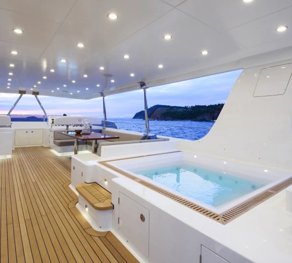 Sundeck On Superyacht EMPIRE