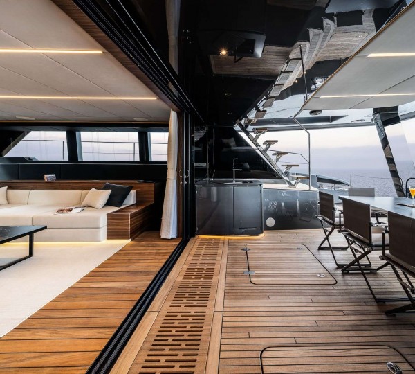 Aft Cockpit And Main Salon