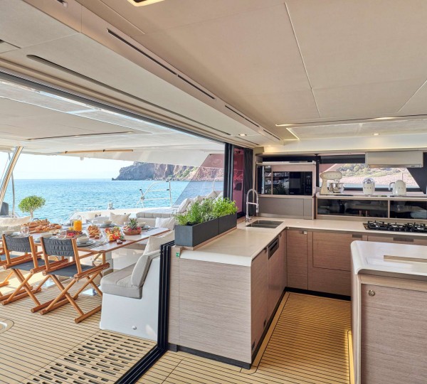 Galley And Main Deck Dining