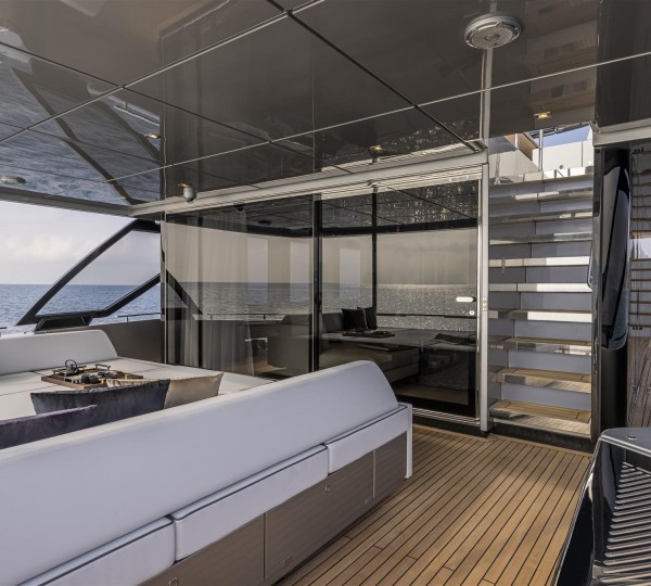 Main Deck Aft - Sun Pad Set Up (sistership)