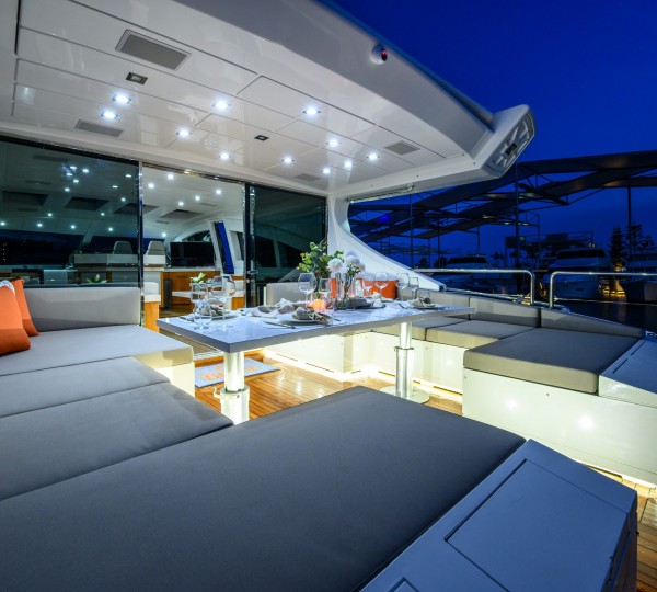 Main Deck Aft On Board Superyacht BLANC