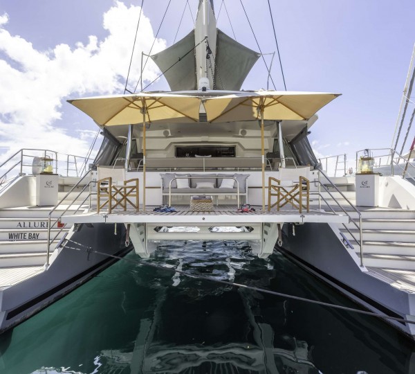 Sailing Catamaran ALLURE 64 Aft View
