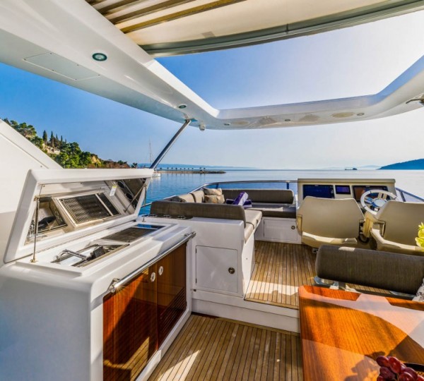 Bar And Seating On Sun Deck