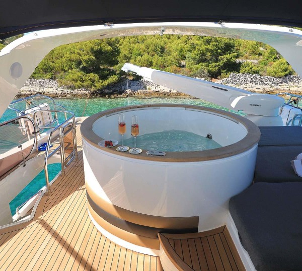 Jacuzzi On Sun Deck