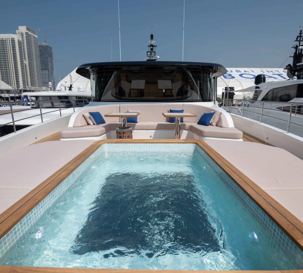 Jacuzzi Pool And Seating Area View Aft