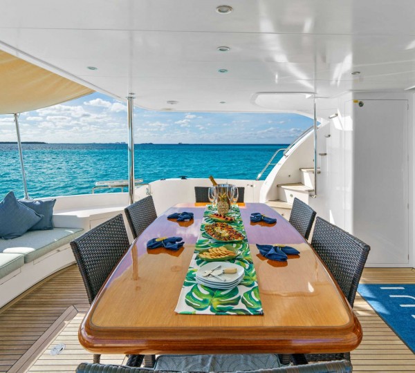 Motor Catamaran INDIGO Main Deck