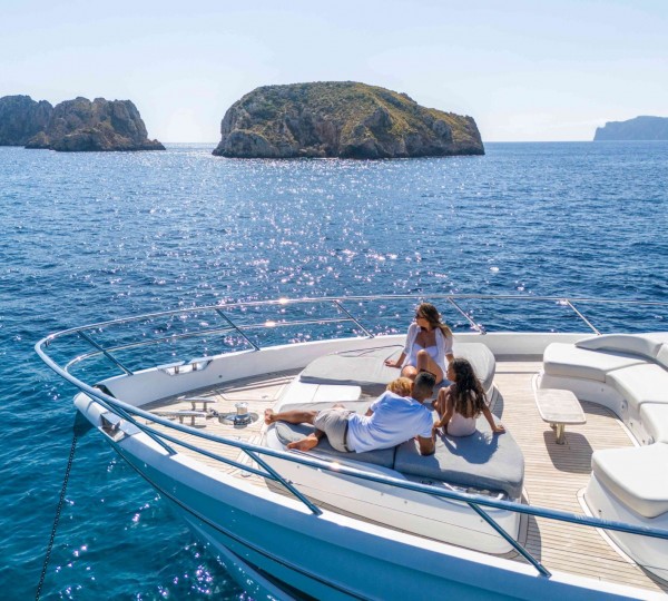 Relaxing On The Foredeck Sun Pads